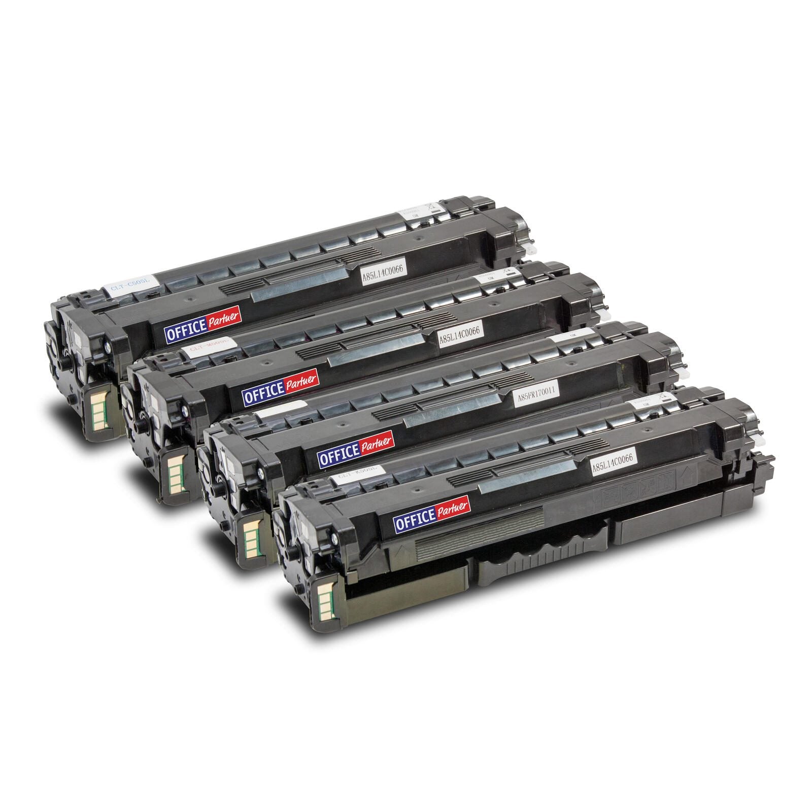 OFFICE-Partner Premium Toner alternativ zu Samsung CLT-505 - 4er Multipack OFFICE-Partner Premium Toner alternativ zu Samsung CLT-505 - 4er Multipack
